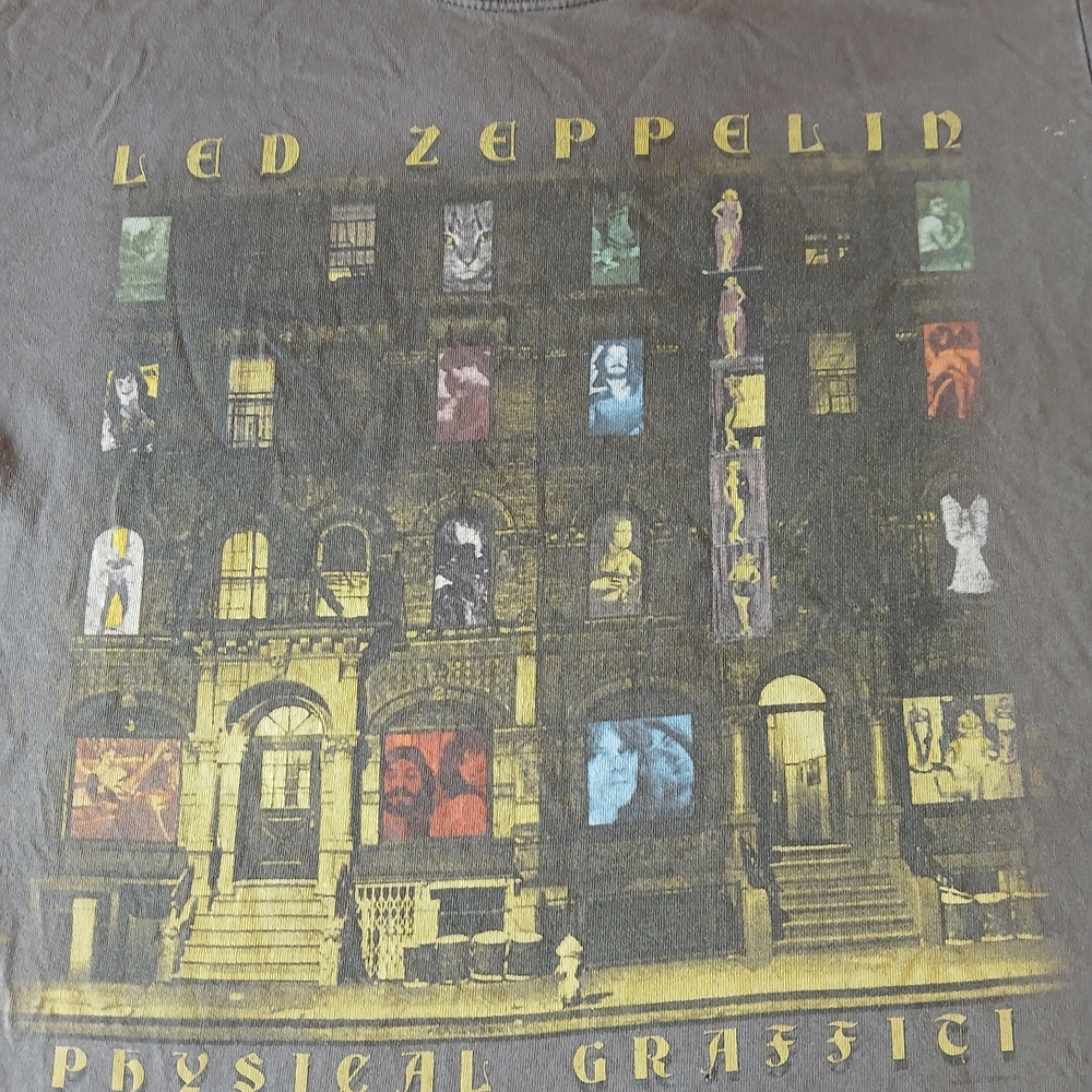 Liquid Blue Led Zeppelin Graphic Tee